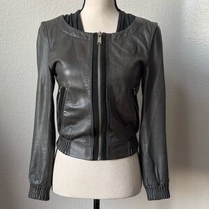 Gar-de Genuine Leather Jacket 90s Y2K Moto  Size XS